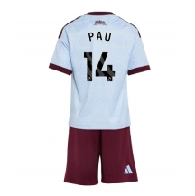 Aston Villa Pau Torres #14 Replika Tredjetröja Barn 2026-27 Kortärmad (+ byxor)