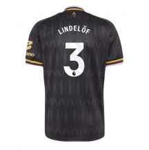 Aston Villa Victor Lindelof #3 Replika Bortatröja 2026-27 Kortärmad