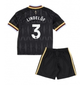 Aston Villa Victor Lindelof #3 Replika Bortatröja Barn 2026-27 Kortärmad (+ byxor)