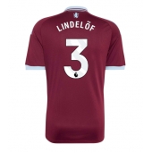 Aston Villa Victor Lindelof #3 Replika Hemmatröja 2026-27 Kortärmad