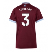 Aston Villa Victor Lindelof #3 Replika Hemmatröja Dam 2026-27 Kortärmad