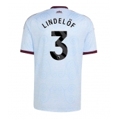Aston Villa Victor Lindelof #3 Replika Tredjetröja 2026-27 Kortärmad