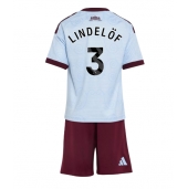 Aston Villa Victor Lindelof #3 Replika Tredjetröja Barn 2026-27 Kortärmad (+ byxor)