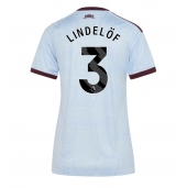 Aston Villa Victor Lindelof #3 Replika Tredjetröja Dam 2026-27 Kortärmad