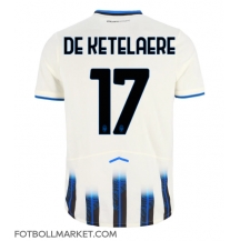 Atalanta Charles De Ketelaere #17 Replika Bortatröja 2025-26 Kortärmad