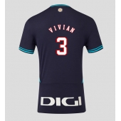 Athletic Bilbao Dani Vivian #3 Replika Bortatröja 2025-26 Kortärmad
