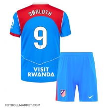 Atletico Madrid Alexander Sorloth #9 Replika Tredjetröja Barn 2025-26 Kortärmad (+ byxor)