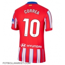 Atletico Madrid Angel Correa #10 Replika Hemmatröja 2024-25 Kortärmad