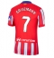 Atletico Madrid Antoine Griezmann #7 Replika Hemmatröja 2024-25 Kortärmad