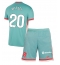 Atletico Madrid Axel Witsel #20 Replika Bortatröja Barn 2024-25 Kortärmad (+ byxor)
