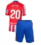 Atletico Madrid Axel Witsel #20 Replika Hemmatröja Barn 2024-25 Kortärmad (+ byxor)