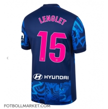 Atletico Madrid Clement Lenglet #15 Replika Tredjetröja 2024-25 Kortärmad