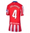 Atletico Madrid Conor Gallagher #4 Replika Hemmatröja Dam 2024-25 Kortärmad