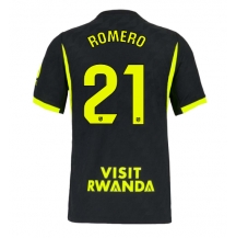 Atletico Madrid Cristian Romero #21 Replika Bortatröja 2026-27 Kortärmad