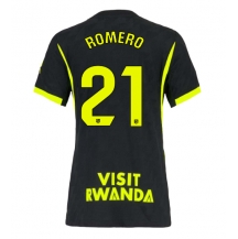 Atletico Madrid Cristian Romero #21 Replika Bortatröja Dam 2026-27 Kortärmad