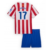Atletico Madrid David Hancko #17 Replika Hemmatröja Barn 2025-26 Kortärmad (+ byxor)