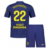Atletico Madrid Giacomo Raspadori #22 Replika Bortatröja Barn 2025-26 Kortärmad (+ byxor)