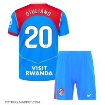 Atletico Madrid Giuliano Simeone #20 Replika Tredjetröja Barn 2025-26 Kortärmad (+ byxor)