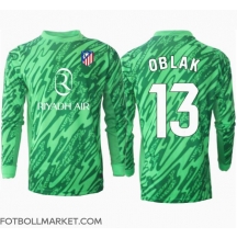 Atletico Madrid Jan Oblak #13 Målvakt Replika Bortatröja 2024-25 Långärmad