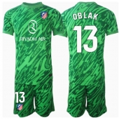 Atletico Madrid Jan Oblak #13 Målvakt Replika Bortatröja Barn 2024-25 Kortärmad (+ byxor)