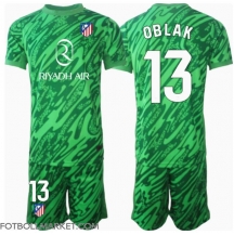 Atletico Madrid Jan Oblak #13 Målvakt Replika Bortatröja Barn 2024-25 Kortärmad (+ byxor)