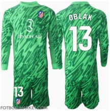 Atletico Madrid Jan Oblak #13 Målvakt Replika Bortatröja Barn 2024-25 Långärmad (+ byxor)