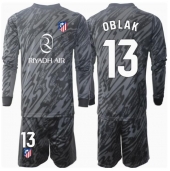 Atletico Madrid Jan Oblak #13 Målvakt Replika Hemmatröja Barn 2024-25 Långärmad (+ byxor)