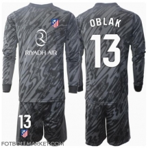 Atletico Madrid Jan Oblak #13 Målvakt Replika Hemmatröja Barn 2024-25 Långärmad (+ byxor)