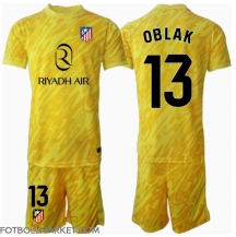 Atletico Madrid Jan Oblak #13 Målvakt Replika Tredjetröja Barn 2024-25 Kortärmad (+ byxor)