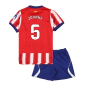 Atletico Madrid Johnny Cardoso #5 Replika Hemmatröja Barn 2026-27 Kortärmad (+ byxor)