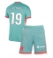 Atletico Madrid Julian Alvarez #19 Replika Bortatröja Barn 2024-25 Kortärmad (+ byxor)