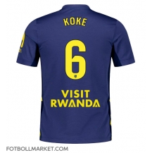 Atletico Madrid Koke #6 Replika Bortatröja 2025-26 Kortärmad