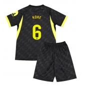 Atletico Madrid Koke #6 Replika Bortatröja Barn 2026-27 Kortärmad (+ byxor)