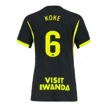Atletico Madrid Koke #6 Replika Bortatröja Dam 2026-27 Kortärmad