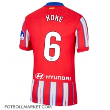 Atletico Madrid Koke #6 Replika Hemmatröja 2024-25 Kortärmad