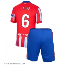 Atletico Madrid Koke #6 Replika Hemmatröja Barn 2024-25 Kortärmad (+ byxor)