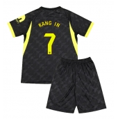 Atletico Madrid Lee Kang-in #7 Replika Bortatröja Barn 2026-27 Kortärmad (+ byxor)