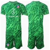 Atletico Madrid Målvakt Replika Bortatröja Barn 2024-25 Kortärmad (+ byxor)