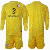 Atletico Madrid Målvakt Replika Tredjetröja Barn 2024-25 Långärmad (+ byxor)