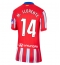 Atletico Madrid Marcos Llorente #14 Replika Hemmatröja Dam 2024-25 Kortärmad
