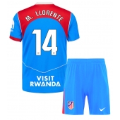 Atletico Madrid Marcos Llorente #14 Replika Tredjetröja Barn 2025-26 Kortärmad (+ byxor)