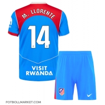 Atletico Madrid Marcos Llorente #14 Replika Tredjetröja Barn 2025-26 Kortärmad (+ byxor)