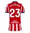Atletico Madrid Morten Hjulmand #23 Replika Hemmatröja Dam 2026-27 Kortärmad