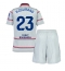 Atletico Madrid Morten Hjulmand #23 Replika Tredjetröja Barn 2026-27 Kortärmad (+ byxor)