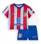 Atletico Madrid Replika Hemmatröja Barn 2024-25 Kortärmad (+ byxor)
