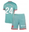 Atletico Madrid Robin Le Normand #24 Replika Bortatröja Barn 2024-25 Kortärmad (+ byxor)