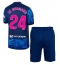 Atletico Madrid Robin Le Normand #24 Replika Tredjetröja Barn 2024-25 Kortärmad (+ byxor)