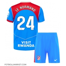 Atletico Madrid Robin Le Normand #24 Replika Tredjetröja Barn 2025-26 Kortärmad (+ byxor)