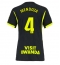 Atletico Madrid Rodrigo Mendoza #4 Replika Bortatröja Dam 2026-27 Kortärmad
