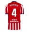 Atletico Madrid Rodrigo Mendoza #4 Replika Hemmatröja 2026-27 Kortärmad